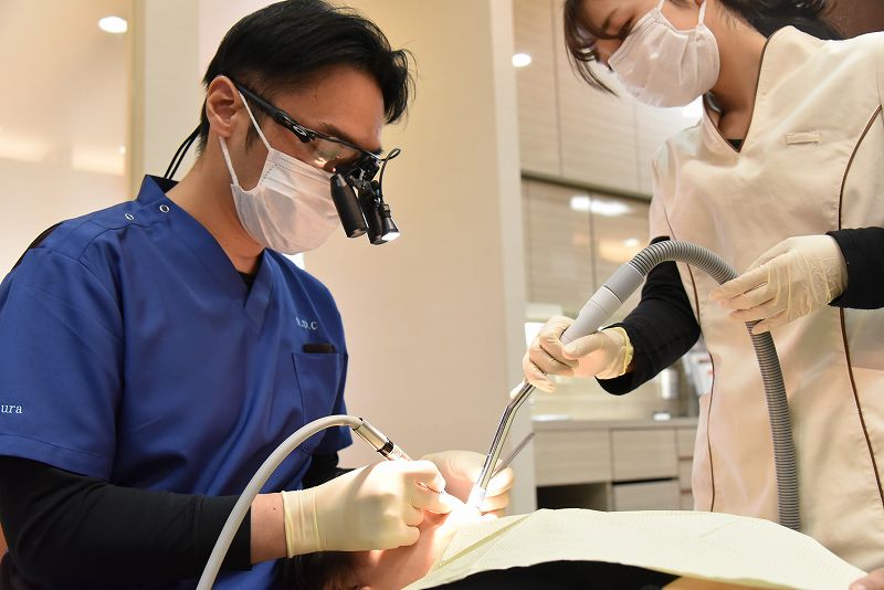 歯科医師国試浪人生限定　診療風景