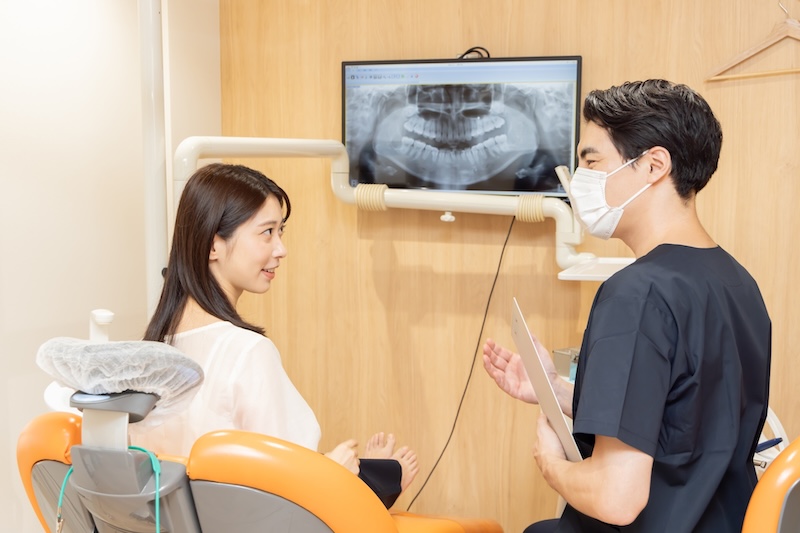 2.被せ物のところに痛みが出たときの治療法