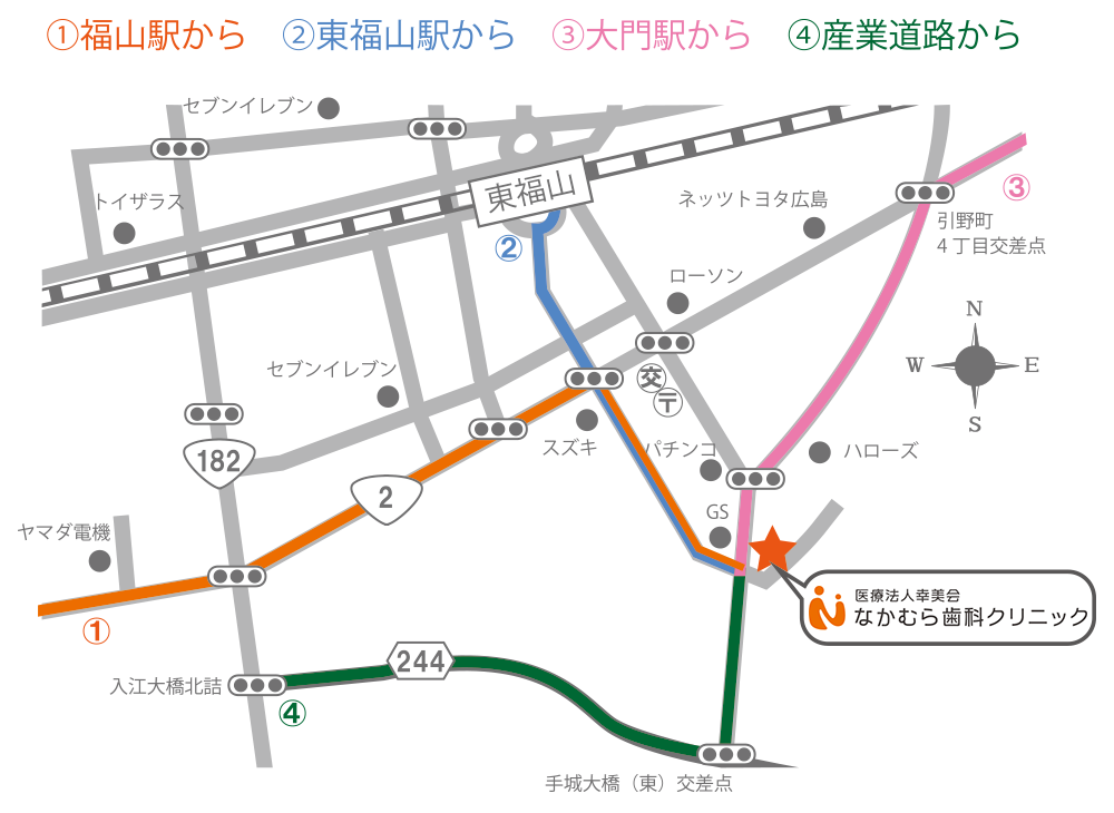 地図・駐車場