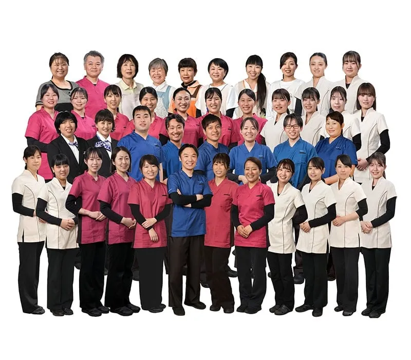 なかむら歯科クリニック　スタッフ集合写真
