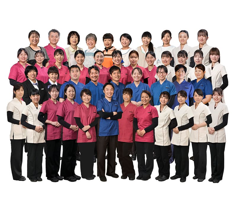 なかむら歯科クリニック　スタッフ集合写真